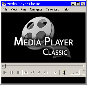 Media Player Classic main window